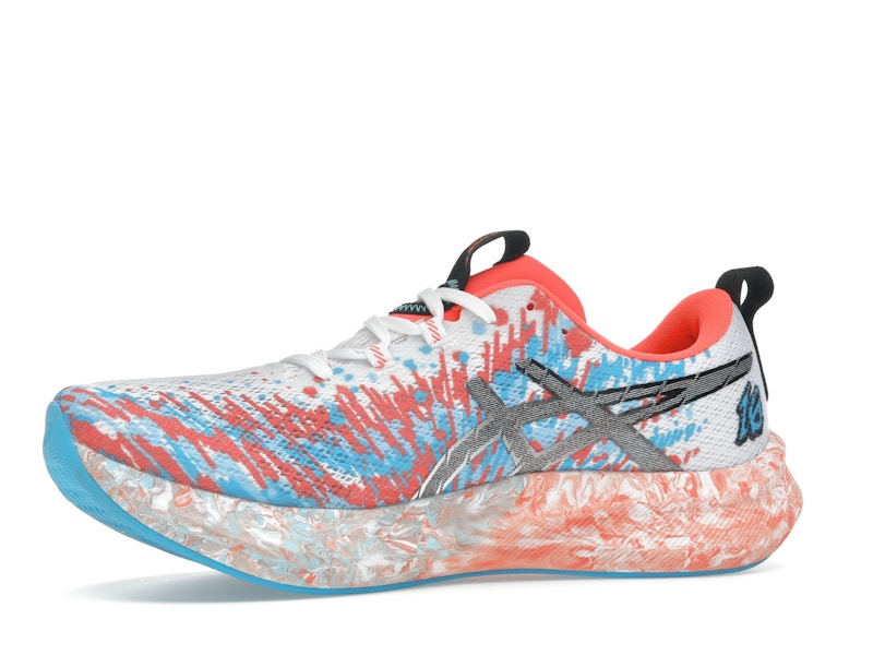 ASICS Noosa Tri 16 White Sunrise Red