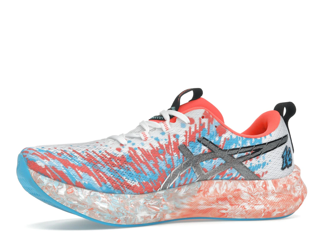 ASICS Noosa Tri 16 White Sunrise Red