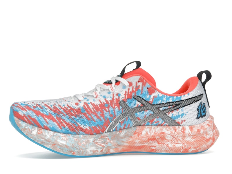 ASICS Noosa Tri 16 White Sunrise Red