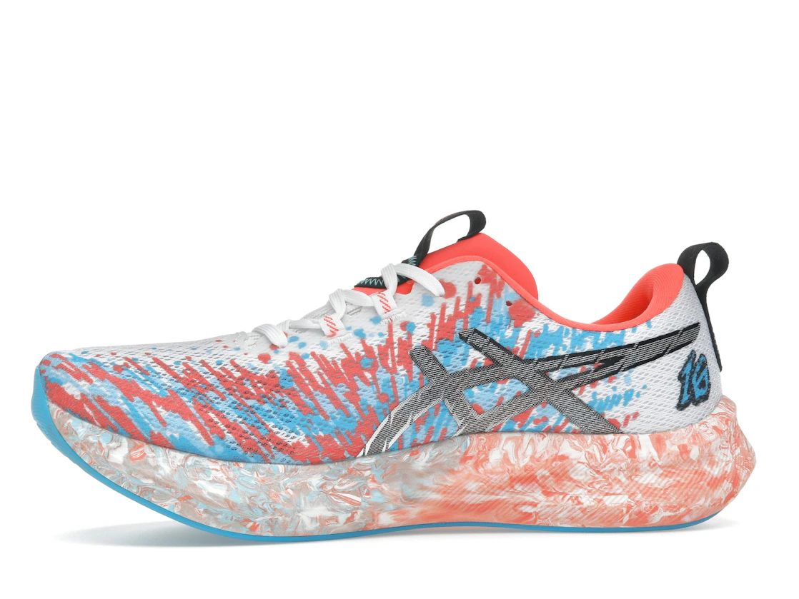 ASICS Noosa Tri 16 White Sunrise Red