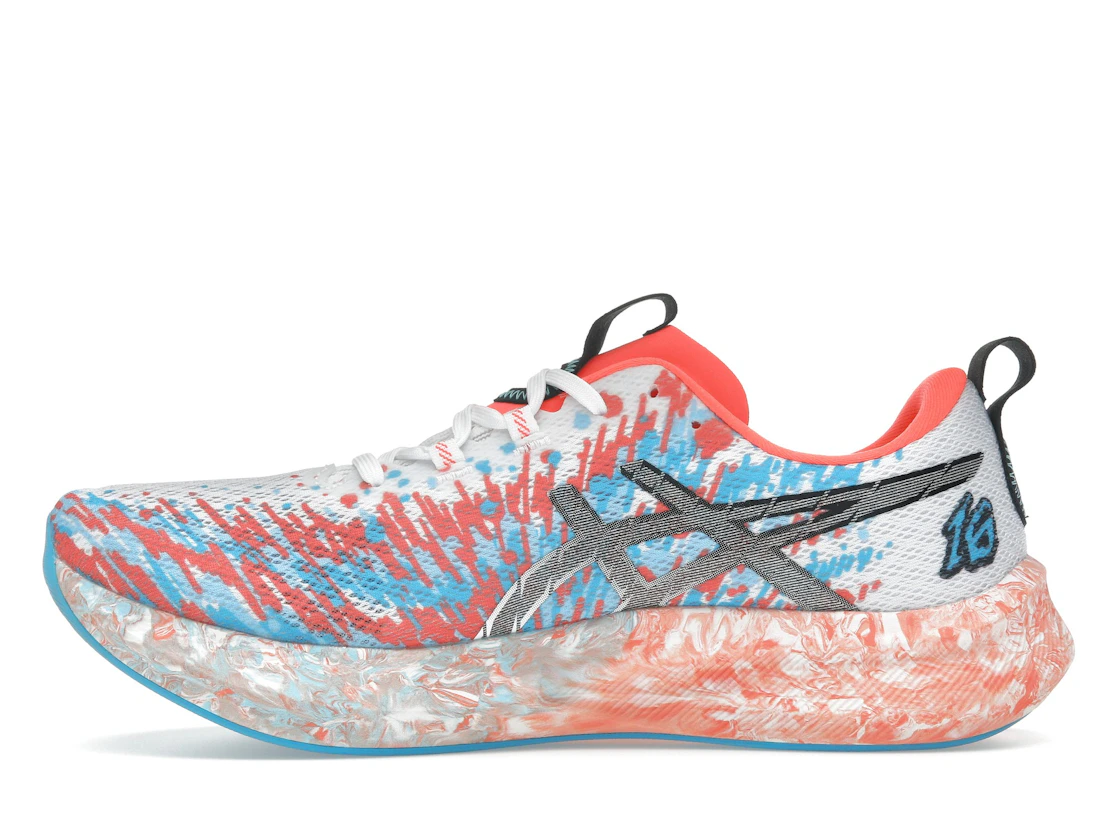 ASICS Noosa Tri 16 White Sunrise Red