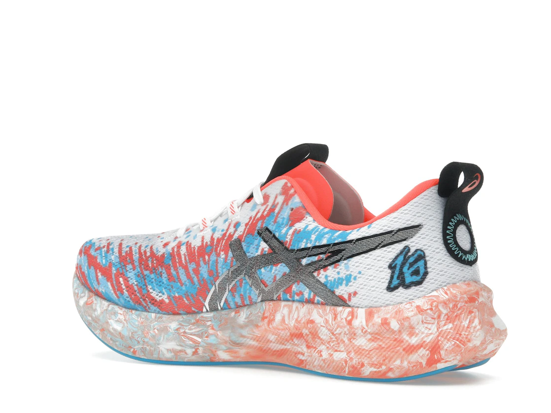 ASICS Noosa Tri 16 White Sunrise Red
