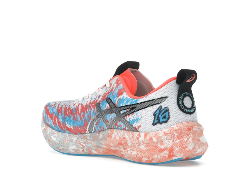 ASICS Noosa Tri 16 White Sunrise Red