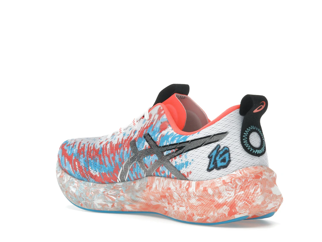 ASICS Noosa Tri 16 White Sunrise Red
