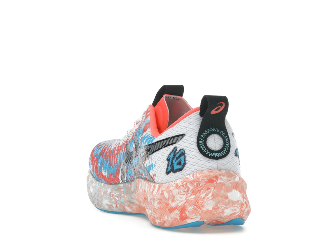 ASICS Noosa Tri 16 White Sunrise Red