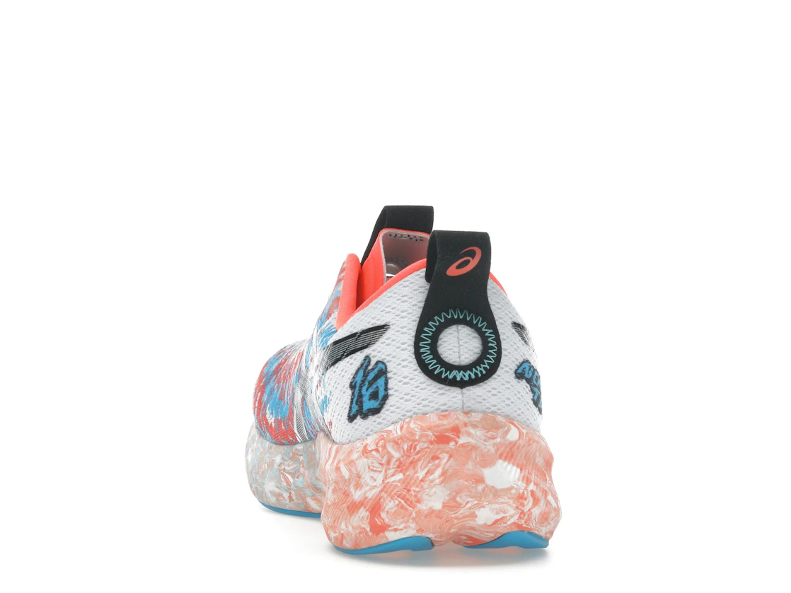 ASICS Noosa Tri 16 White Sunrise Red