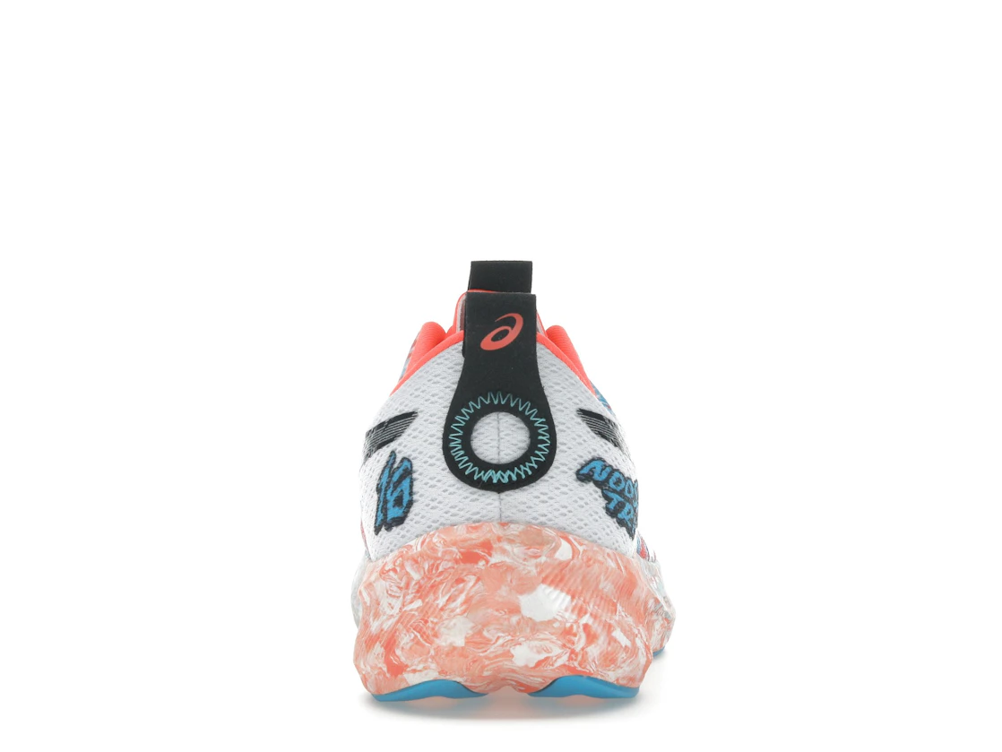 ASICS Noosa Tri 16 White Sunrise Red