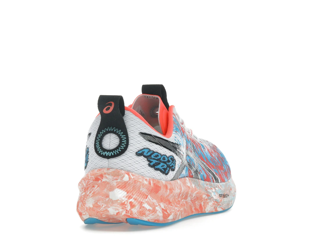 ASICS Noosa Tri 16 White Sunrise Red