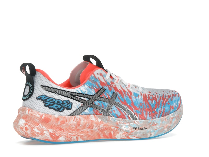 ASICS Noosa Tri 16 White Sunrise Red