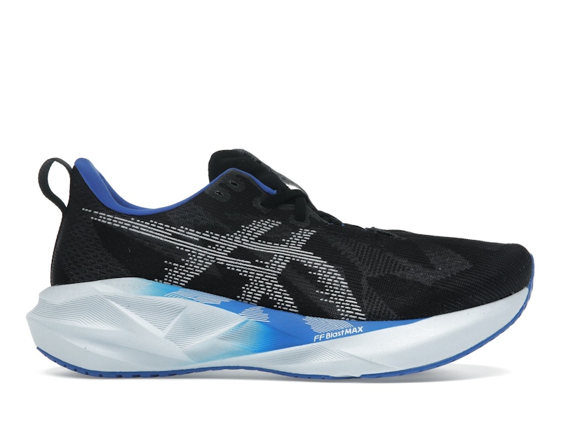 ASICS Novablast 5 Black White Blue メンズ - 1011B974-001 - JP
