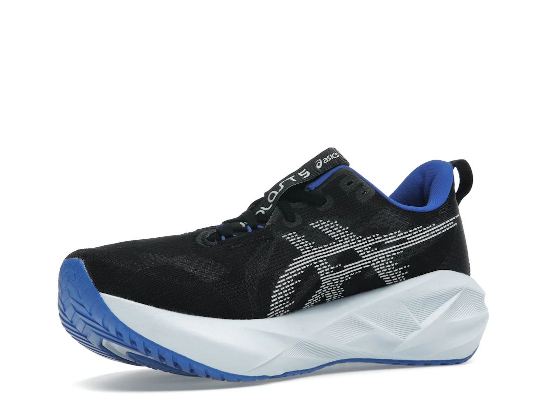 ASICS Novablast 5 Black White Blue