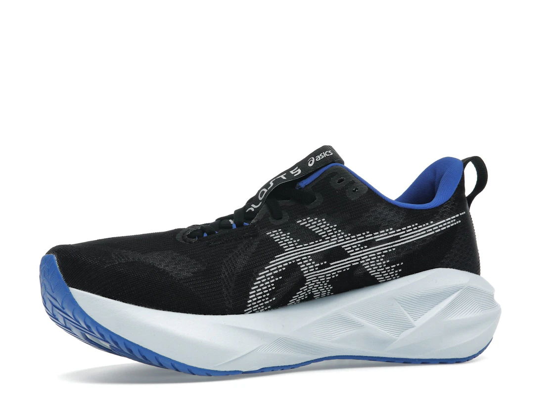 ASICS Novablast 5 Black White Blue