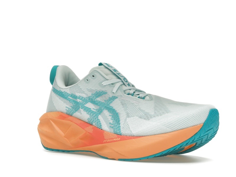 ASICS Novablast 5 Soothing Sea Wave Teal Orange