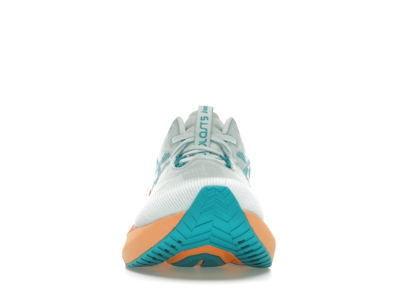 ASICS Novablast 5 Soothing Sea Wave Teal Orange