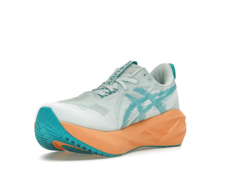 ASICS Novablast 5 Soothing Sea Wave Teal Orange