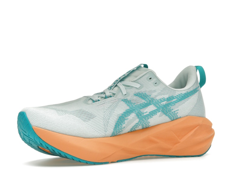 ASICS Novablast 5 Soothing Sea Wave Teal Orange