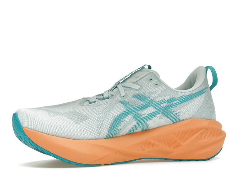 ASICS Novablast 5 Soothing Sea Wave Teal Orange