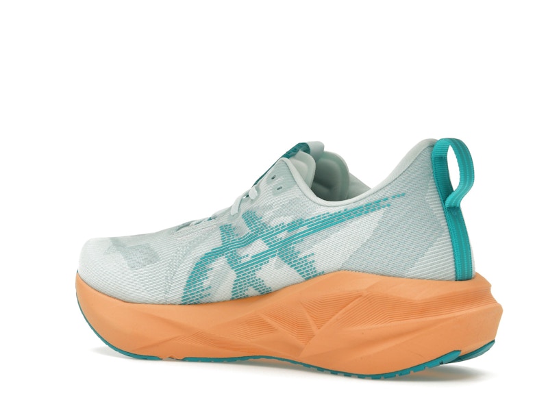ASICS Novablast 5 Soothing Sea Wave Teal Orange