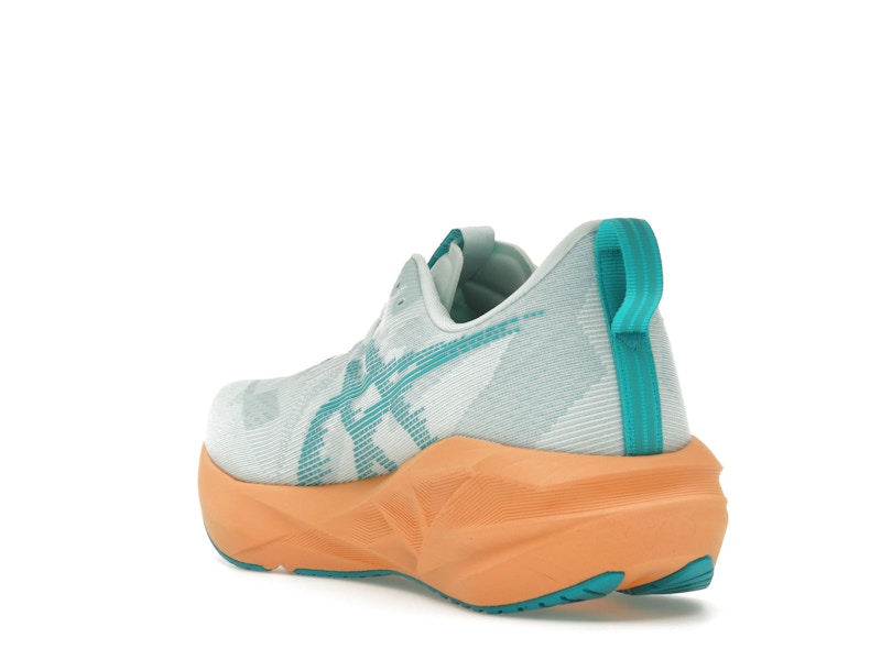 ASICS Novablast 5 Soothing Sea Wave Teal Orange