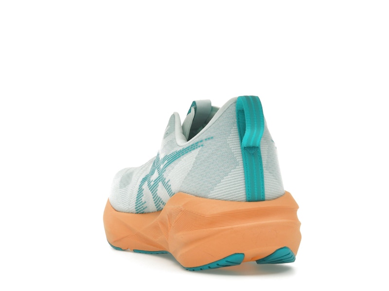 ASICS Novablast 5 Soothing Sea Wave Teal Orange