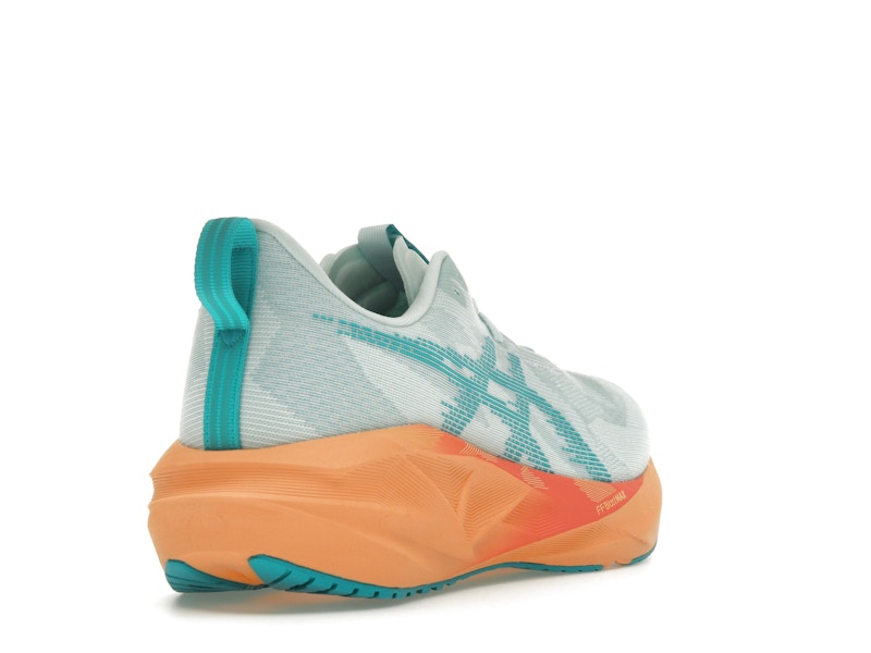 ASICS Novablast 5 Soothing Sea Wave Teal Orange