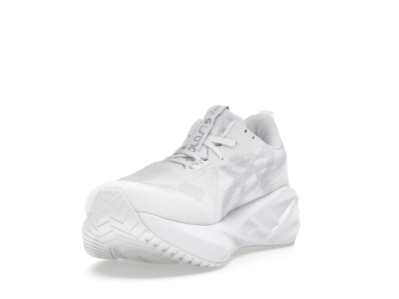 ASICS Novablast 5 White Piedmont Grey