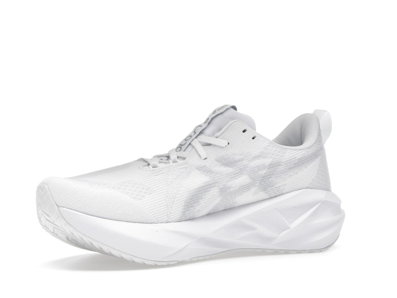 ASICS Novablast 5 White Piedmont Grey