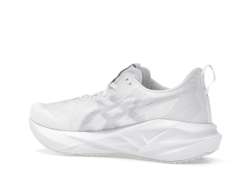 ASICS Novablast 5 White Piedmont Grey