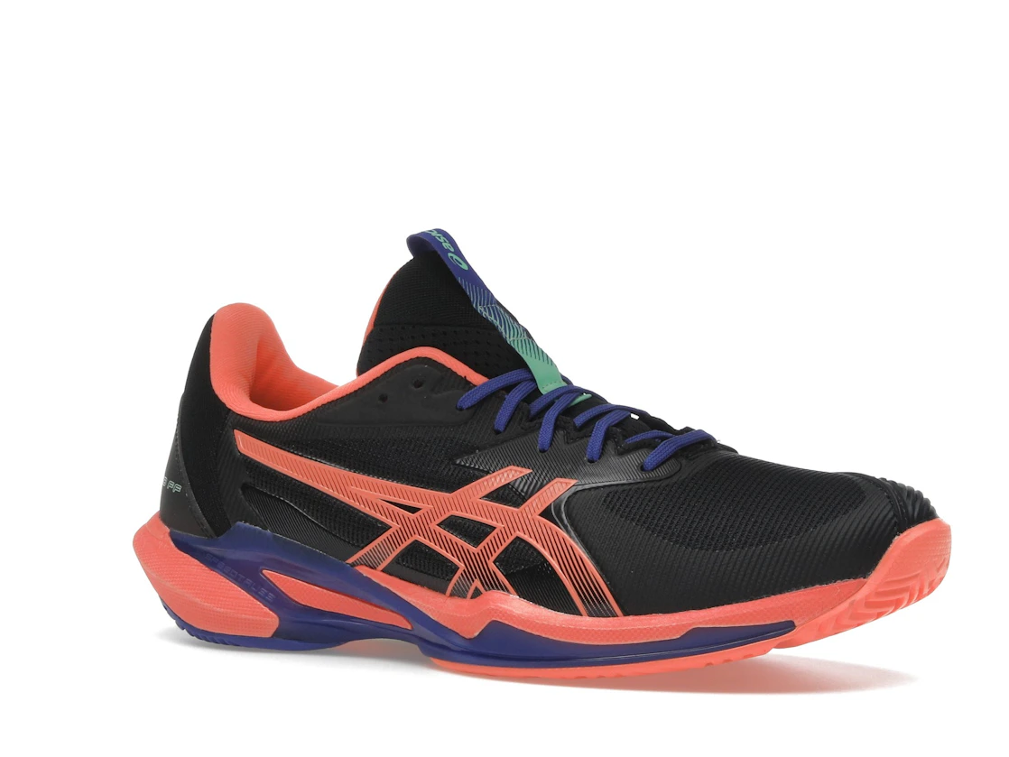 ASICS Solution Speed FF 3 Padel Black Vivid Coral