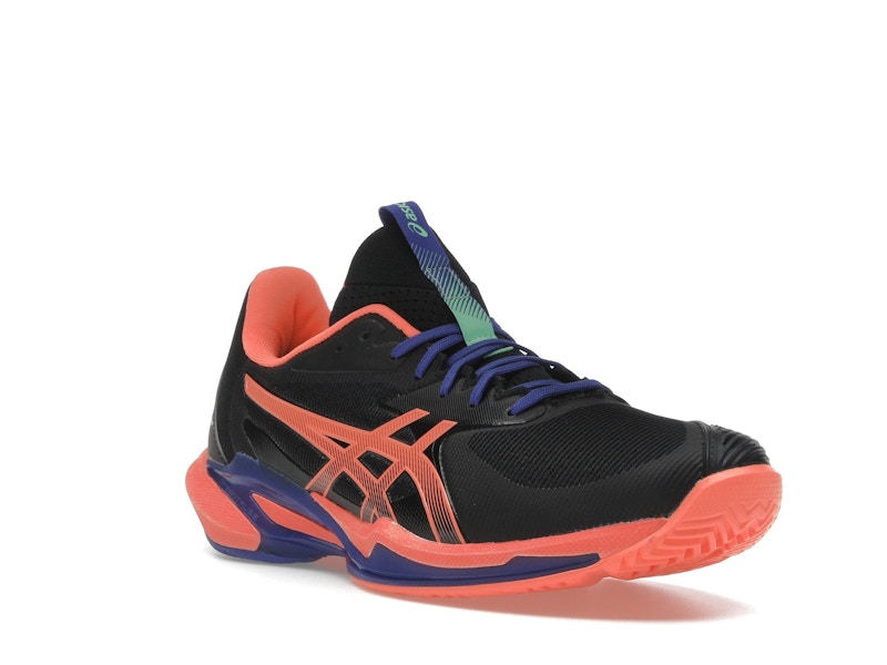 ASICS Solution Speed FF 3 Padel Black Vivid Coral