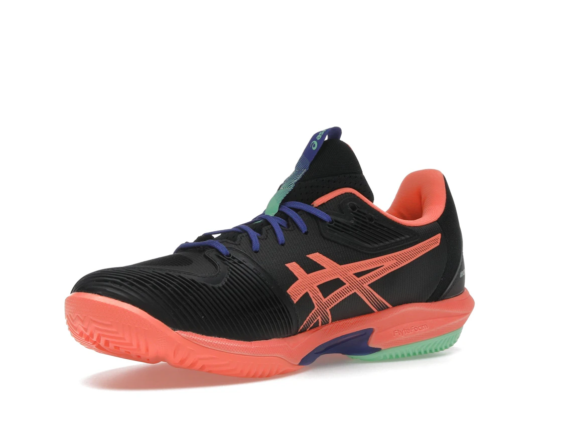 ASICS Solution Speed FF 3 Padel Black Vivid Coral