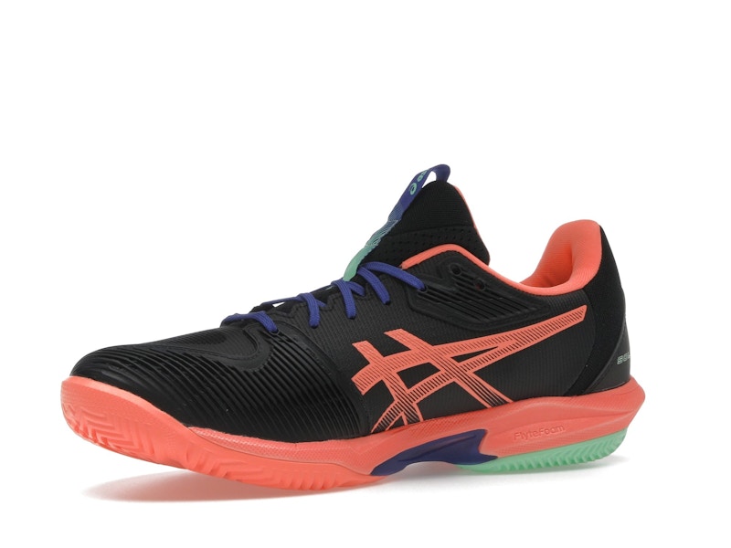 ASICS Solution Speed FF 3 Padel Black Vivid Coral