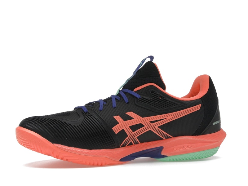 ASICS Solution Speed FF 3 Padel Black Vivid Coral