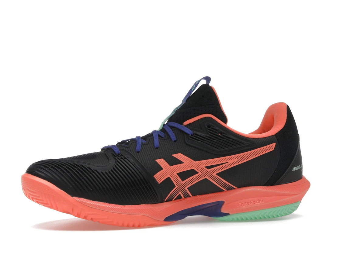 ASICS Solution Speed FF 3 Padel Black Vivid Coral
