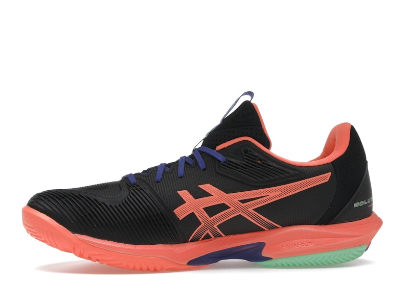 ASICS Solution Speed FF 3 Padel Black Vivid Coral