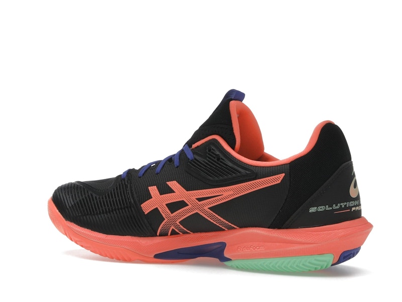 ASICS Solution Speed FF 3 Padel Black Vivid Coral