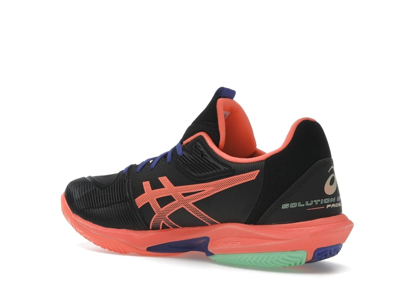 ASICS Solution Speed FF 3 Padel Black Vivid Coral