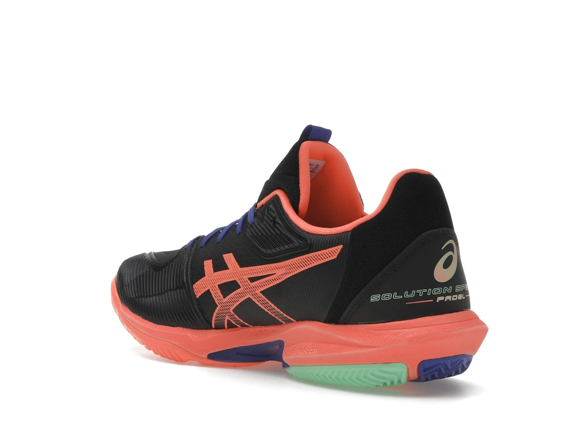 ASICS Solution Speed FF 3 Padel Black Vivid Coral
