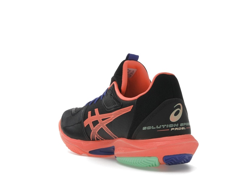 ASICS Solution Speed FF 3 Padel Black Vivid Coral