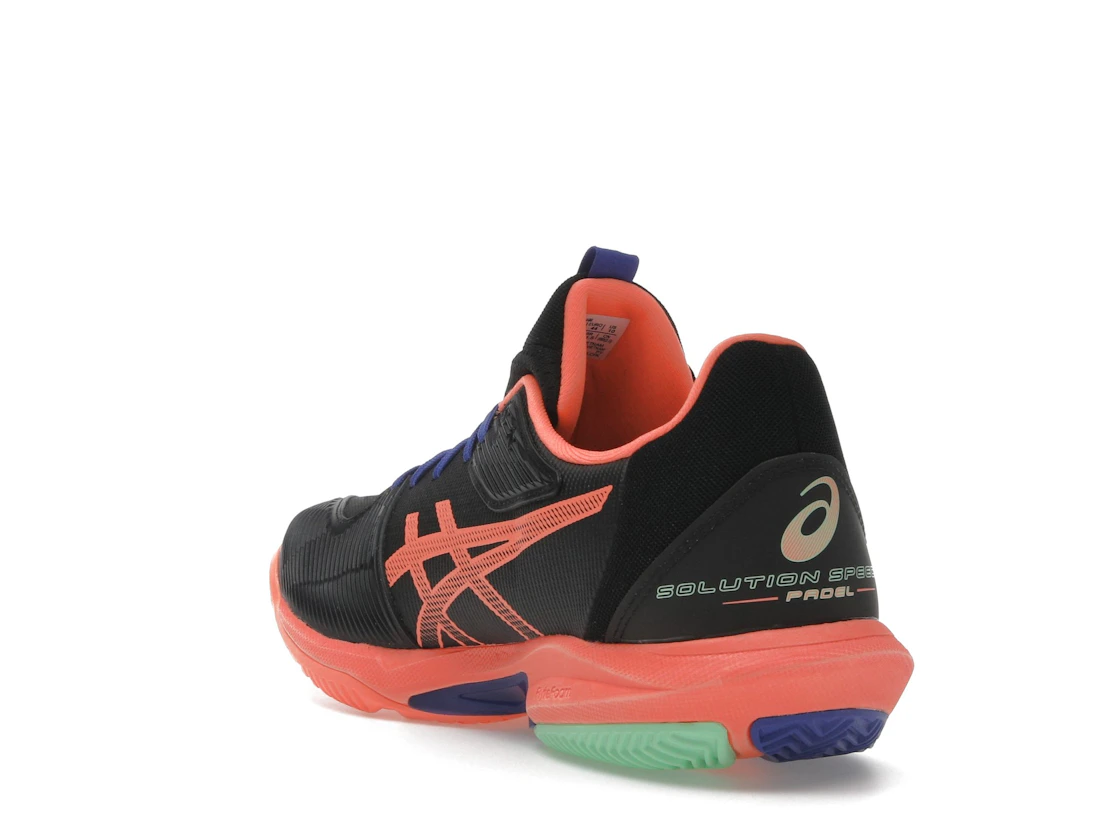 ASICS Solution Speed FF 3 Padel Black Vivid Coral