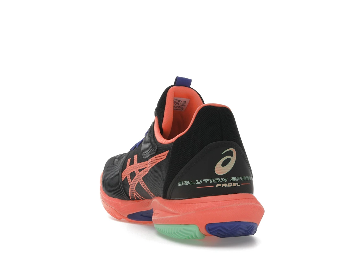 ASICS Solution Speed FF 3 Padel Black Vivid Coral