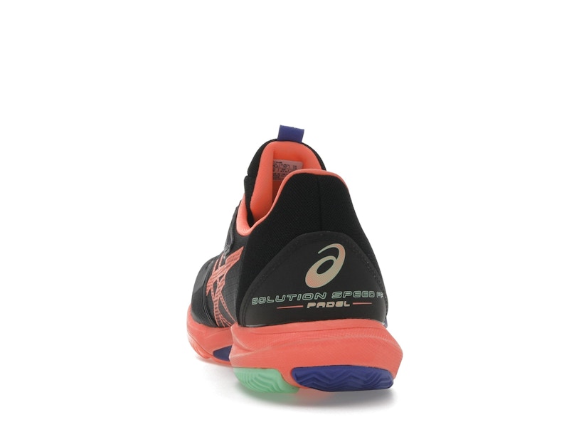 ASICS Solution Speed FF 3 Padel Black Vivid Coral