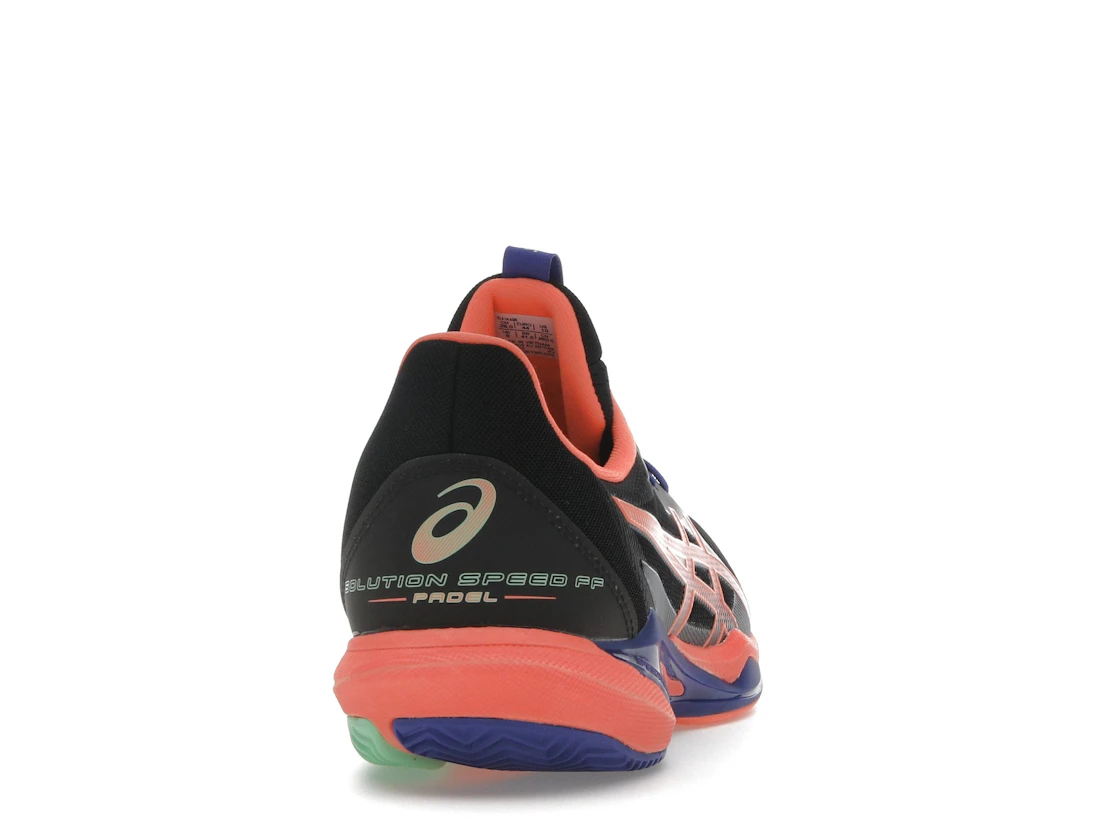 ASICS Solution Speed FF 3 Padel Black Vivid Coral