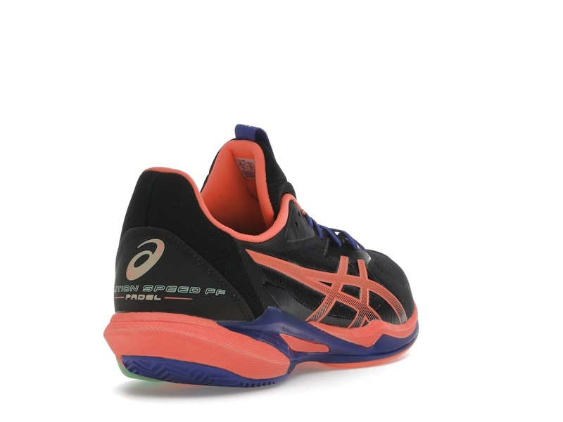 ASICS Solution Speed FF 3 Padel Black Vivid Coral
