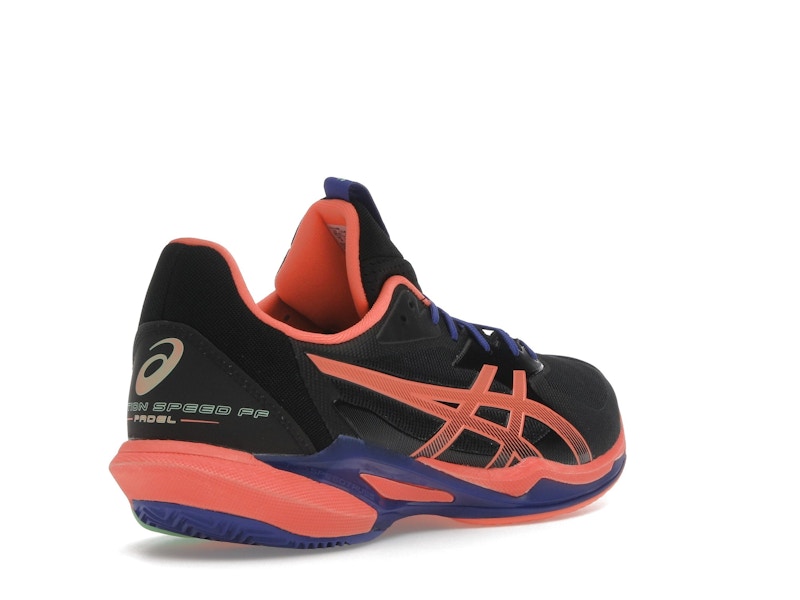 ASICS Solution Speed FF 3 Padel Black Vivid Coral