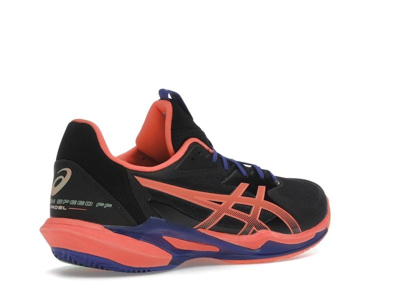 ASICS Solution Speed FF 3 Padel Black Vivid Coral