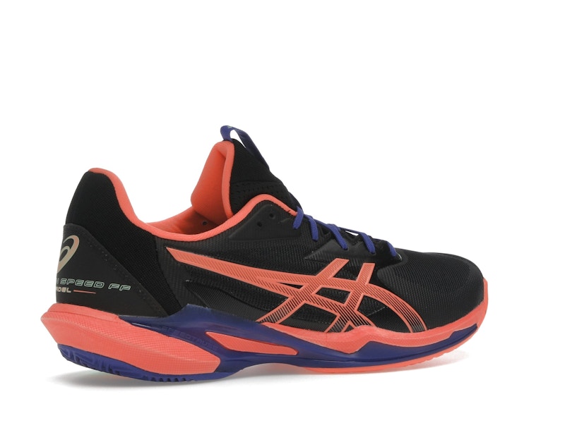 ASICS Solution Speed FF 3 Padel Black Vivid Coral