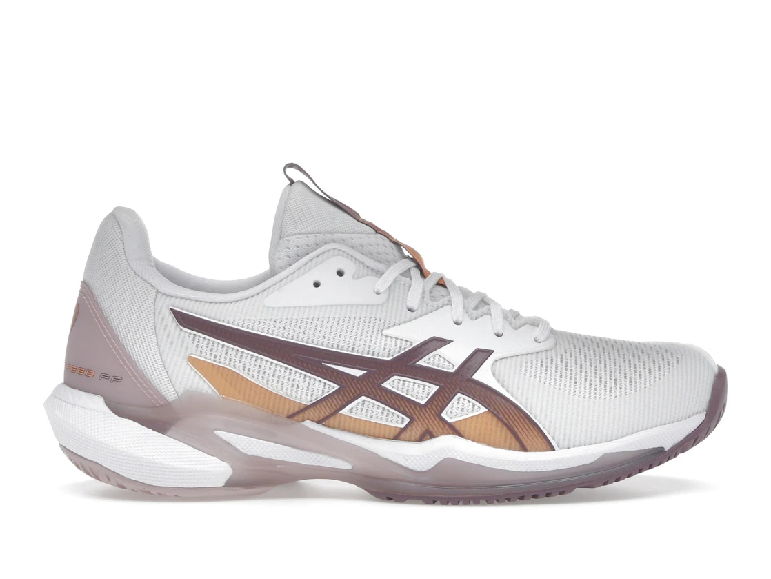 ASICS Solution Speed FF 3 White Dusty Mauve (Women's)