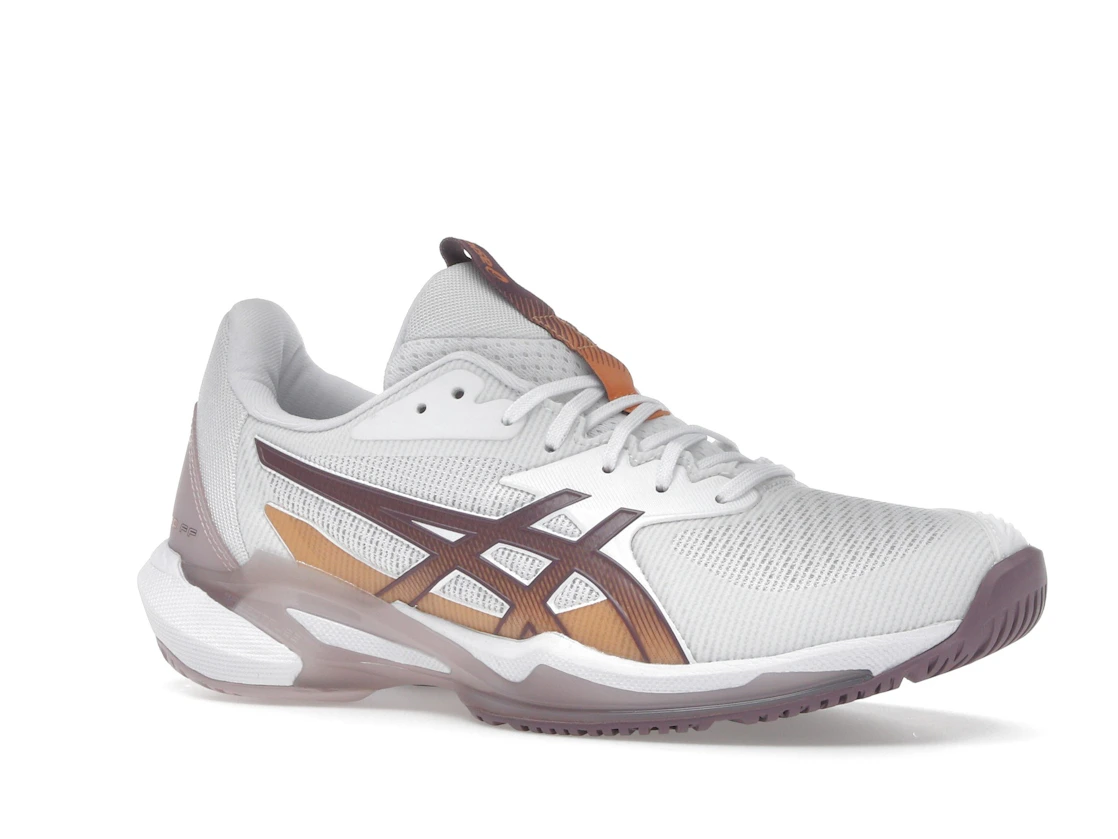 ASICS Solution Speed FF 3 White Dusty Mauve (Women's)