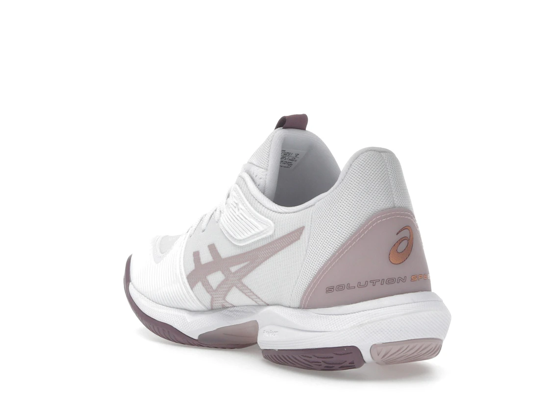 ASICS Solution Speed FF 3 White Dusty Mauve (Women's)